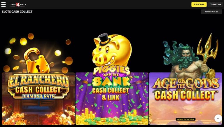 Swiss4win Casino machines à sous